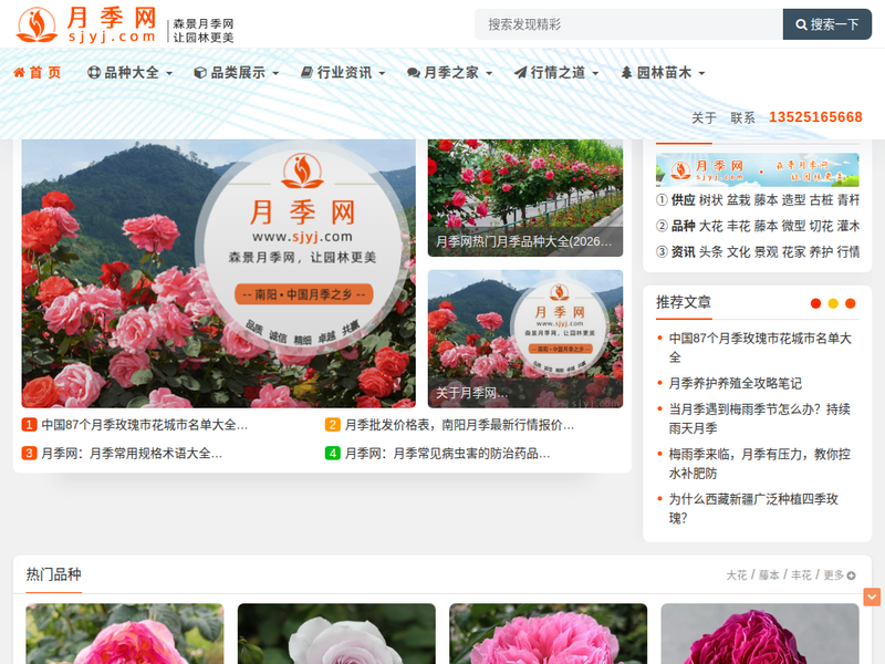 月季网-站点缩略图